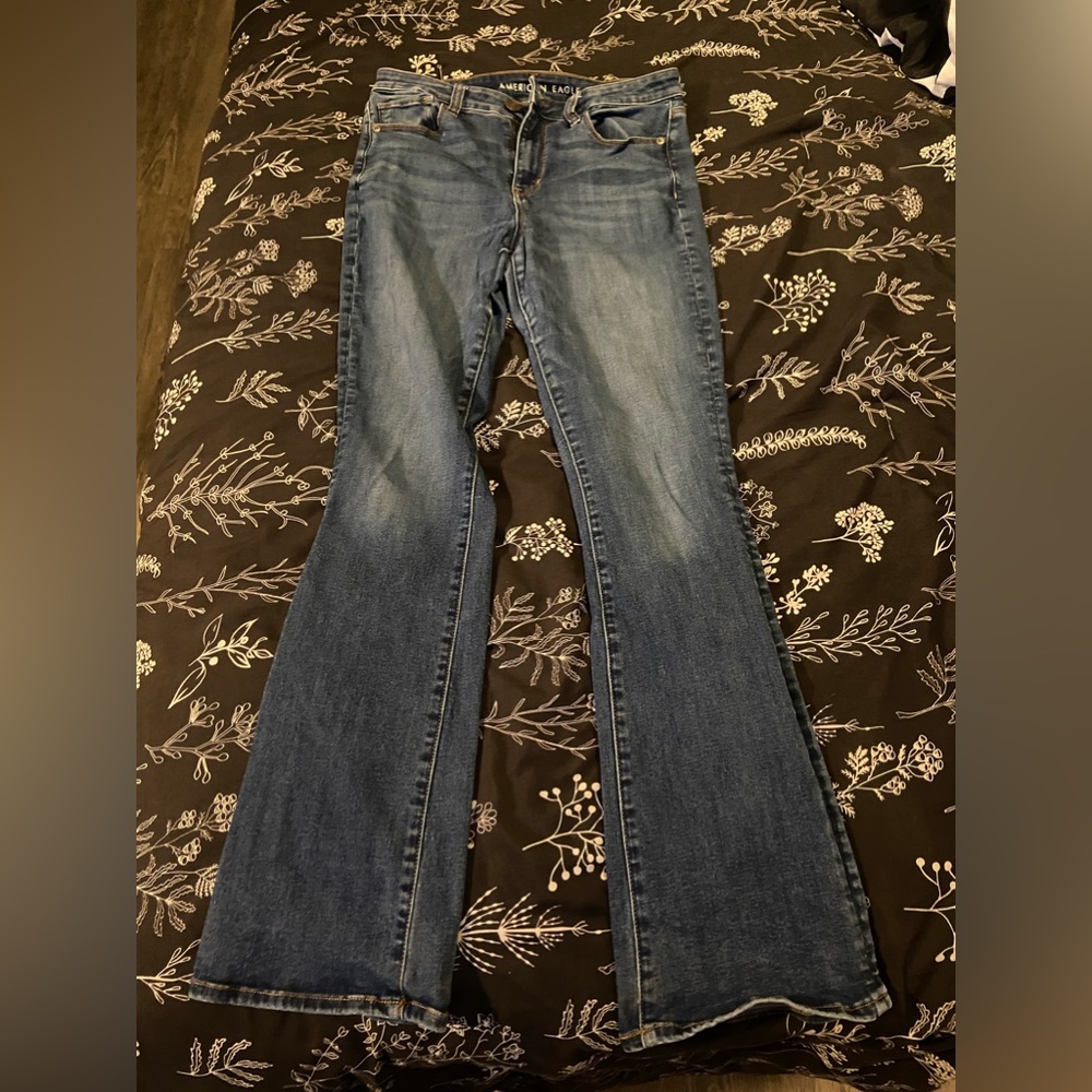 American Eagle High Waisted Skinny Kick Women’s Jeans Size 10